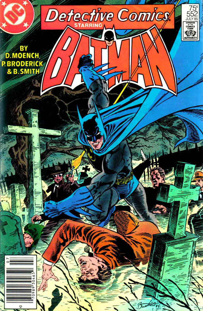 Detective Comics #552 Newsstand Edition