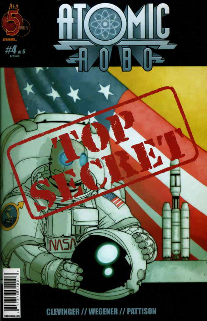 Atomic Robo #4  - 2nd printing