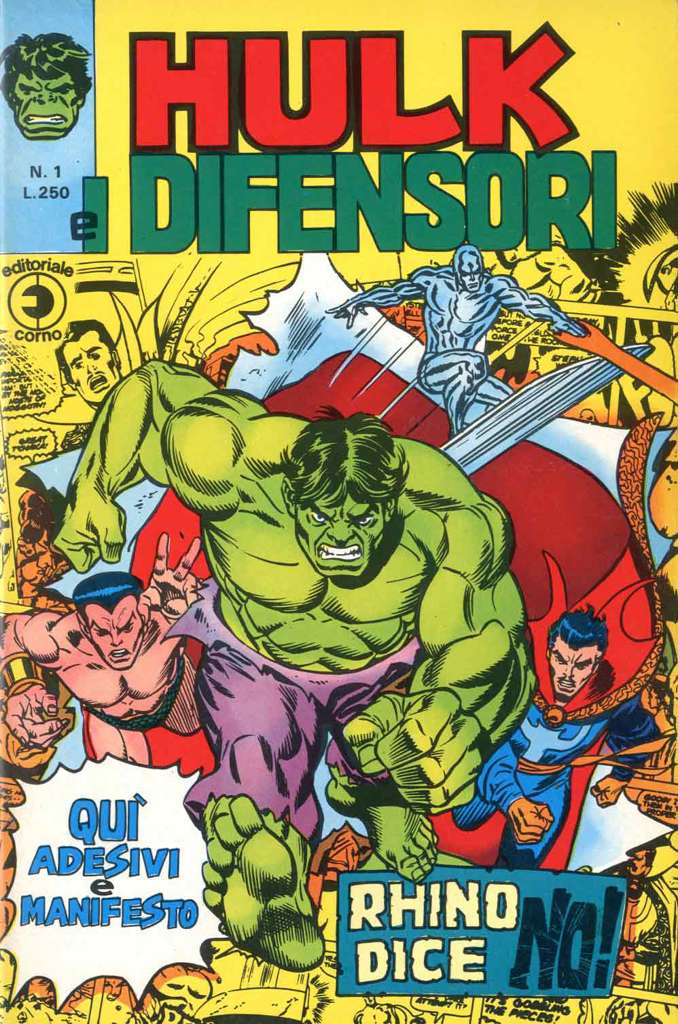 Hulk e i Difensori (Editoriale Corno)