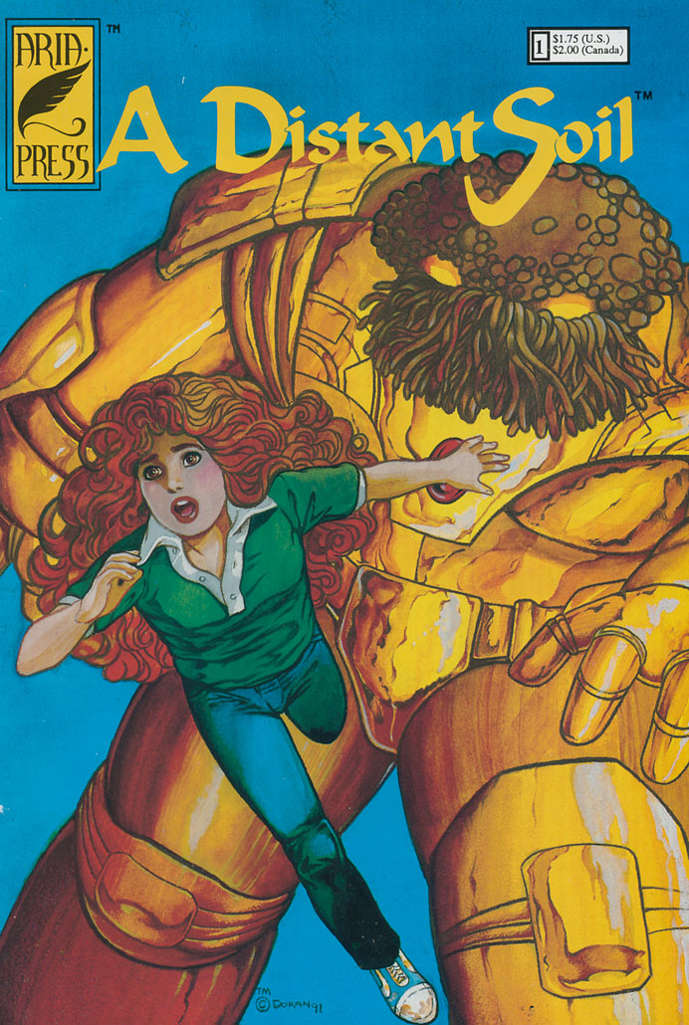 A Distant Soil (2nd Series) #1  - 3rd printing