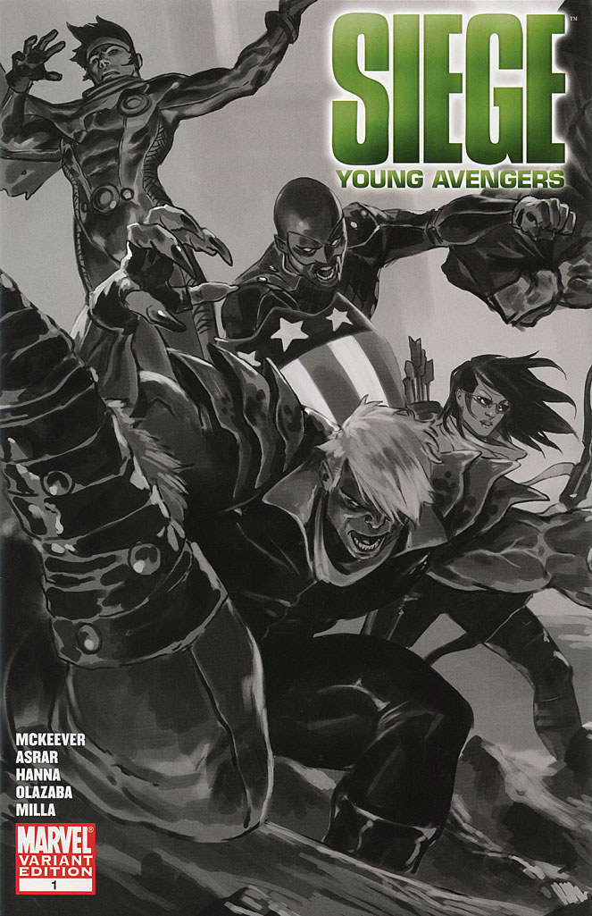 Siege: Young Avengers #1 Variation A