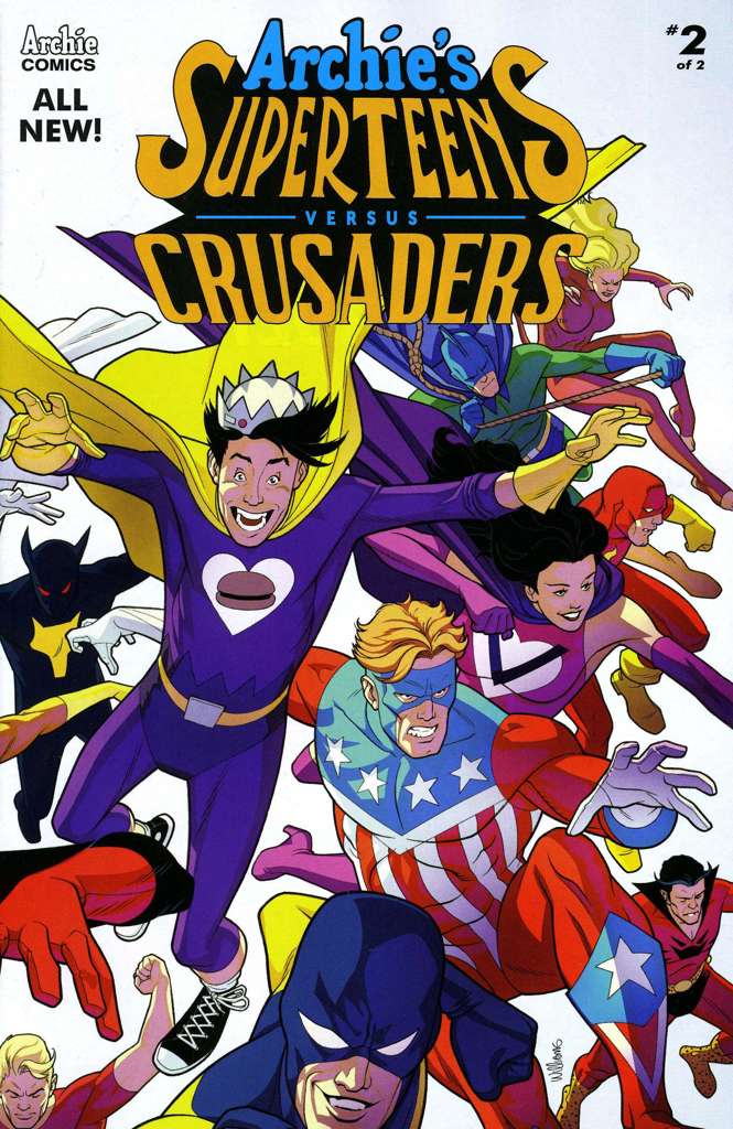 Archie’s Superteens Versus Crusaders #2 Variation A