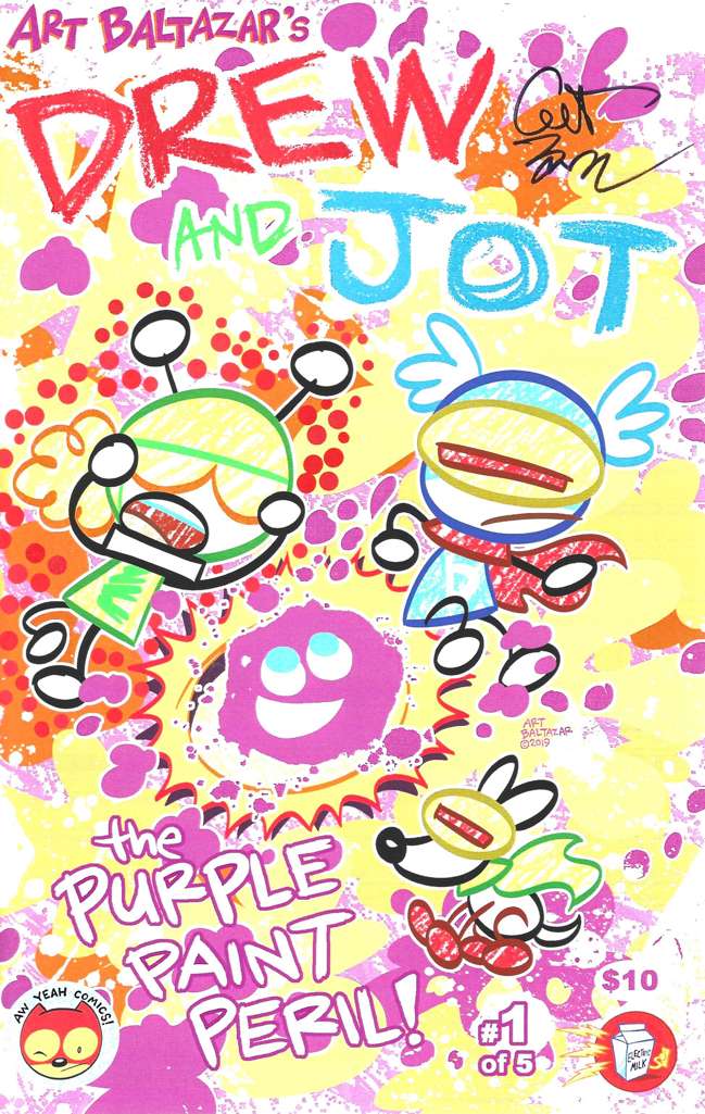 Drew and Jot: The Purple Paint Peril