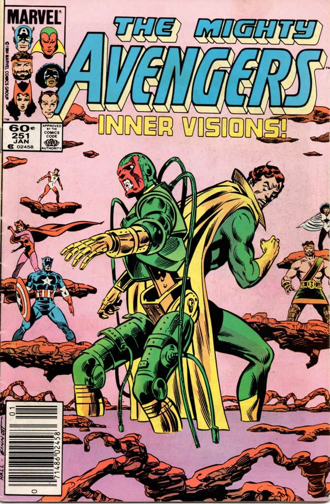 The Avengers #251 Newsstand Edition