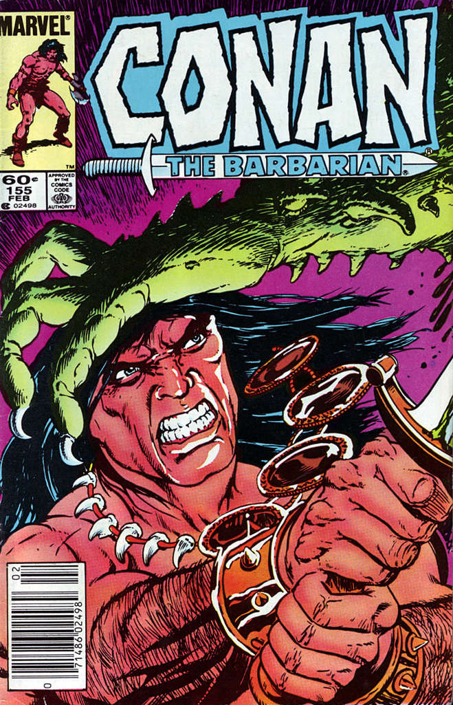 Conan the Barbarian #155 Newsstand Edition