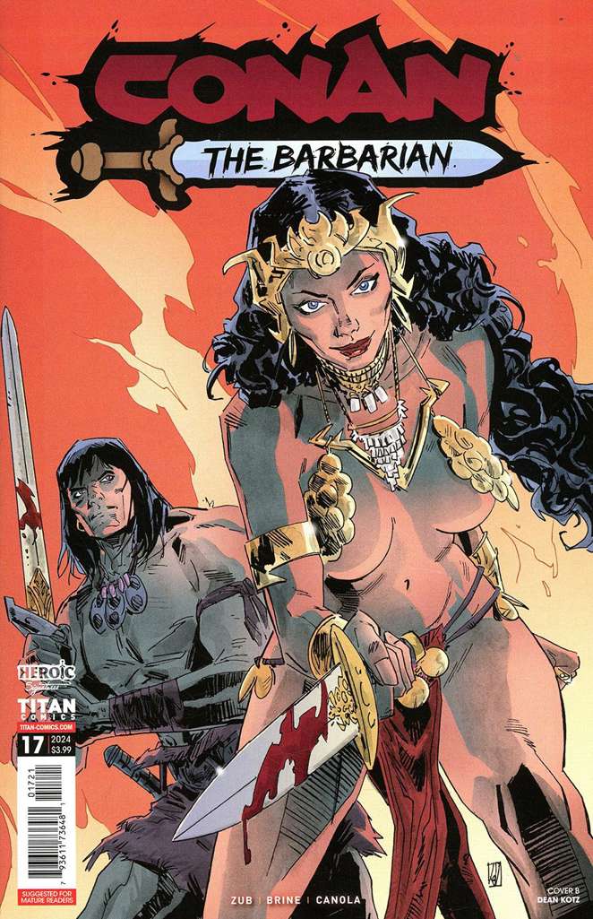 Conan: The Barbarian (Titan) #17 Variation B
