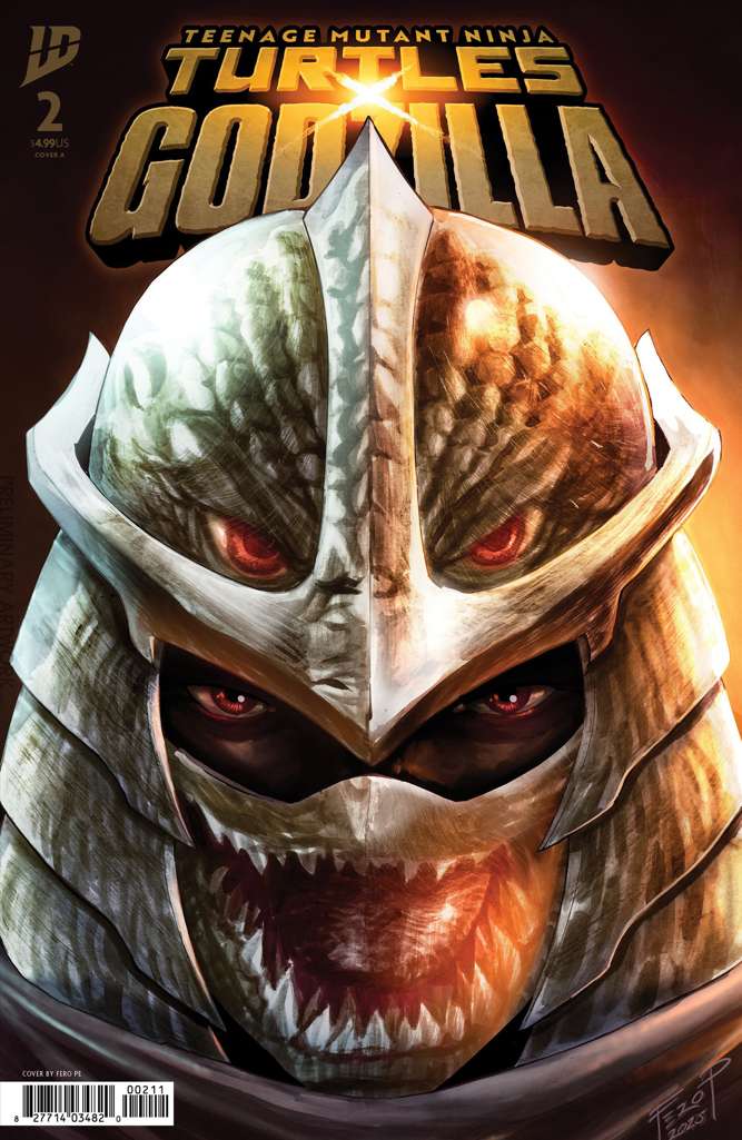 Teenage Mutant Ninja Turtles X Godzilla #2 Variation A