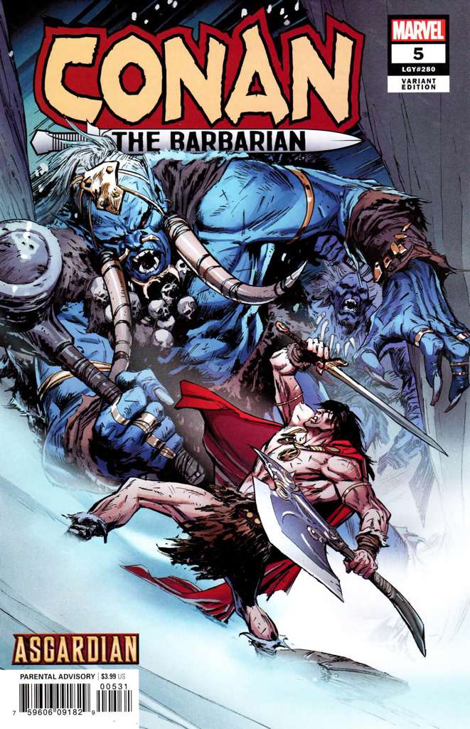 Conan the Barbarian (4th Series) #5 Variation B