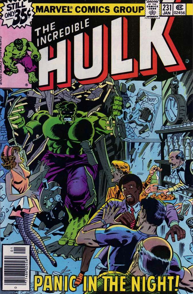 The Incredible Hulk #231 Newsstand Edition