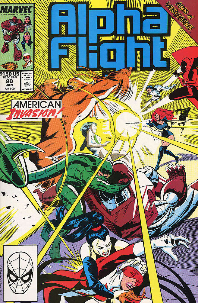 Alpha Flight (1st Series) #80