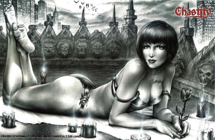 Chastity: Crazytown #2 Variation A