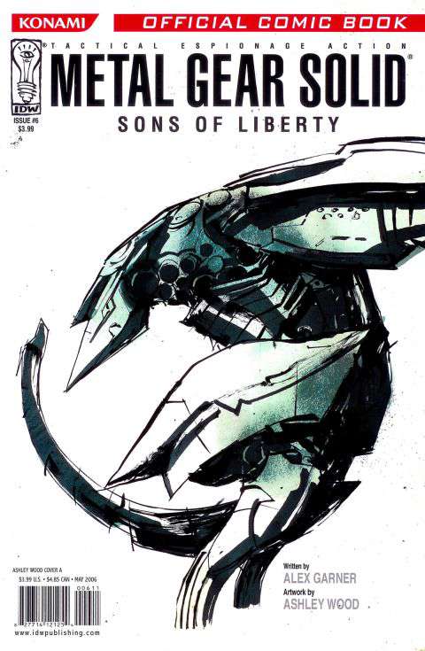 Metal Gear Solid: Sons of Liberty #6 Variation A