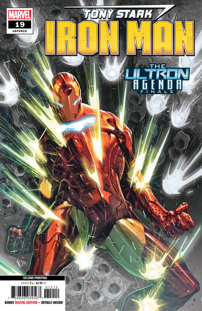 Tony Stark: Iron Man #19  - 2nd printing