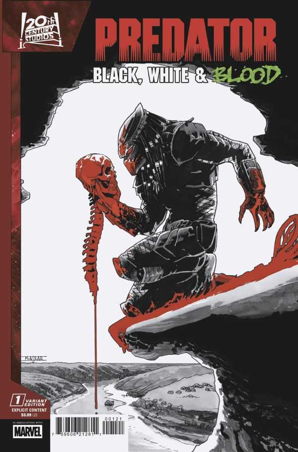 Predator: Black, White & Blood #1 Variation A