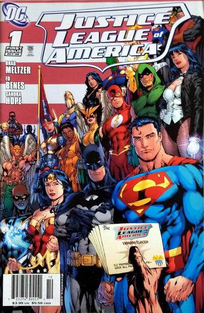 Justice League of America (2nd Series) #1 Newsstand Edition