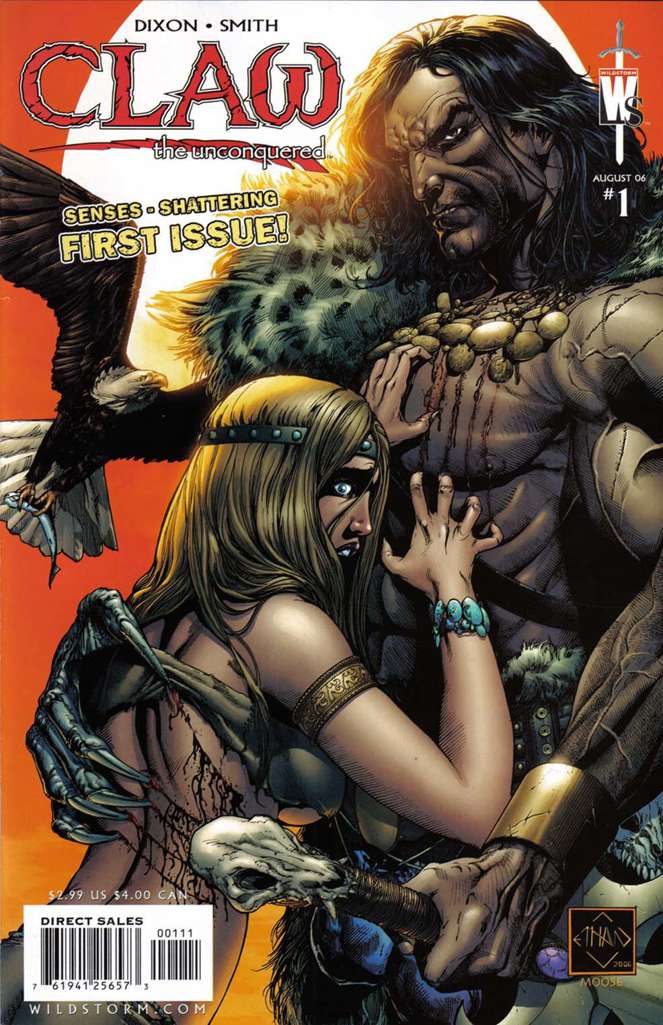 Claw The Unconquered (2nd Series) #1 Variation A