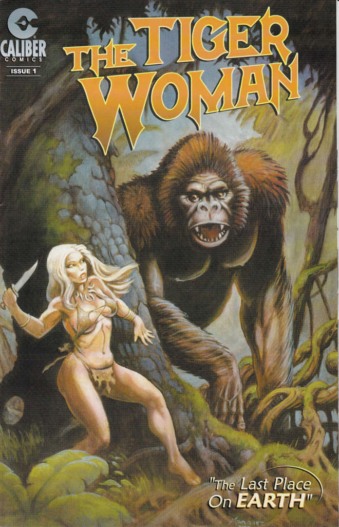 The Tiger Woman: The Last Place on Earth #1 Variation A