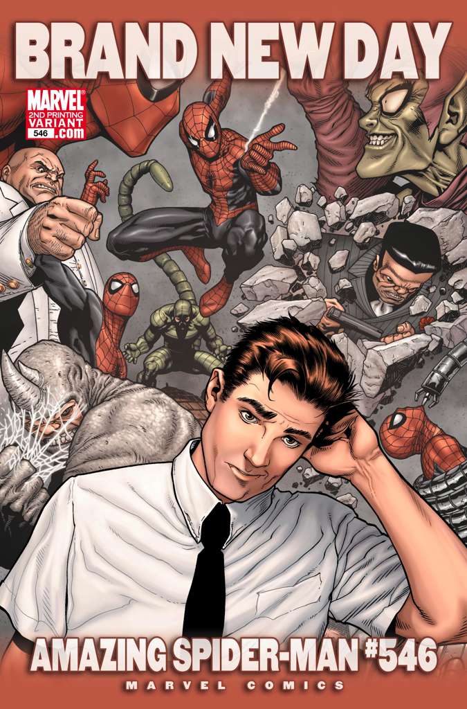The Amazing Spider-Man #546  - 2nd printing