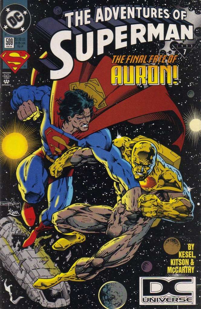 Adventures of Superman #509  - 2nd printing