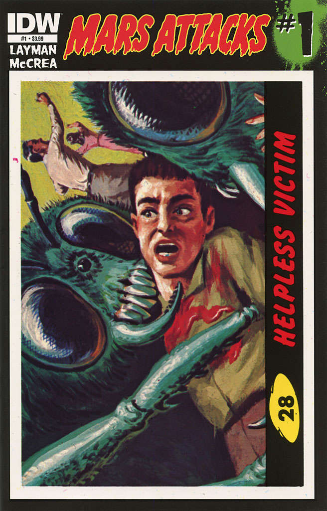 Mars Attacks (3rd Series) #1 Variation 28