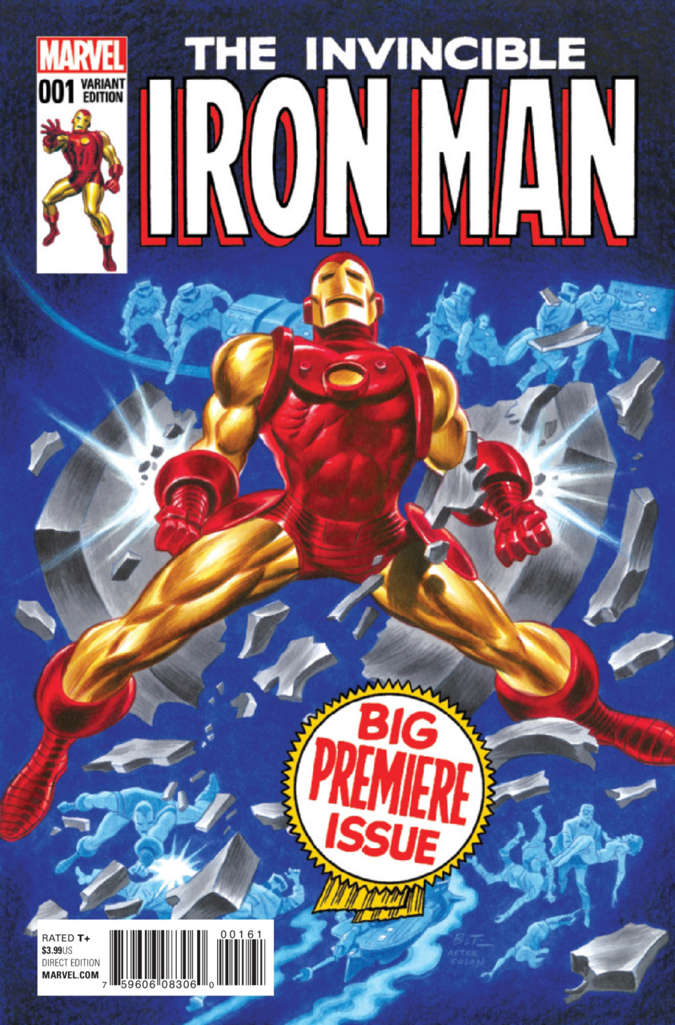 Invincible Iron Man (2nd Series) #1 Variation D