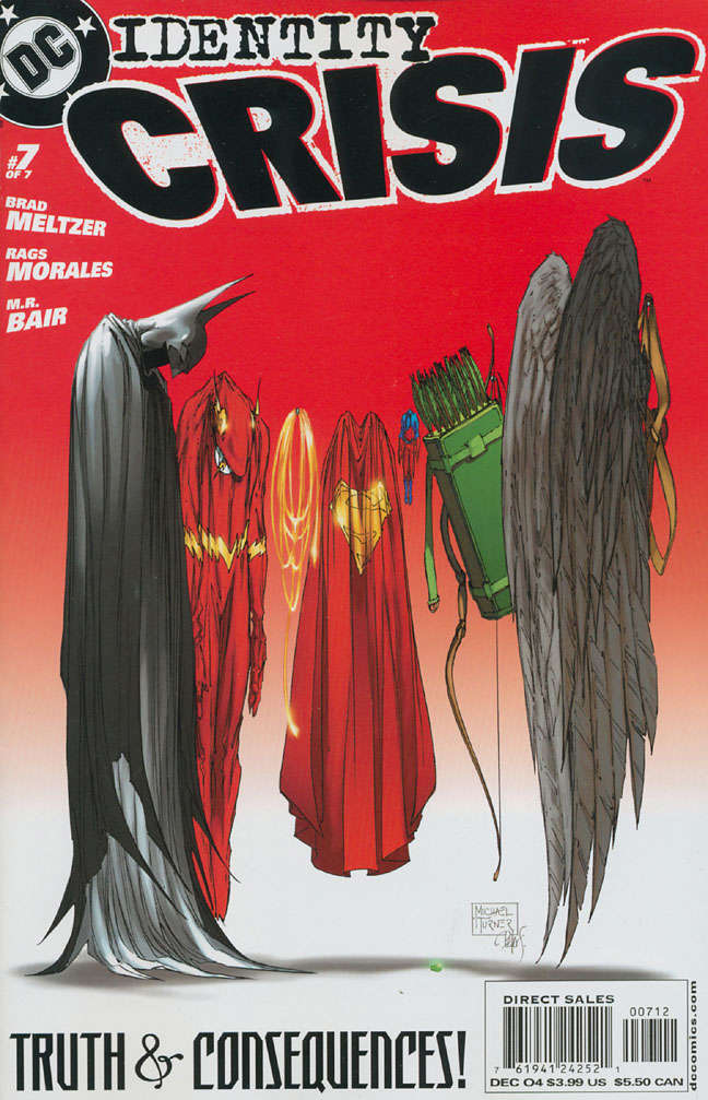 Identity Crisis #7  - 2nd printing