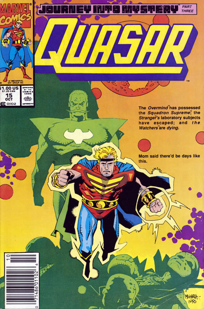 Quasar #15 Newsstand Edition
