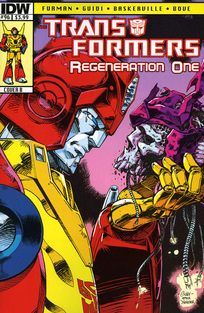 The Transformers: Regeneration One #96 Variation B