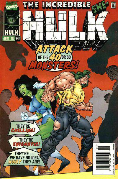 The Incredible Hulk #442 Newsstand Edition