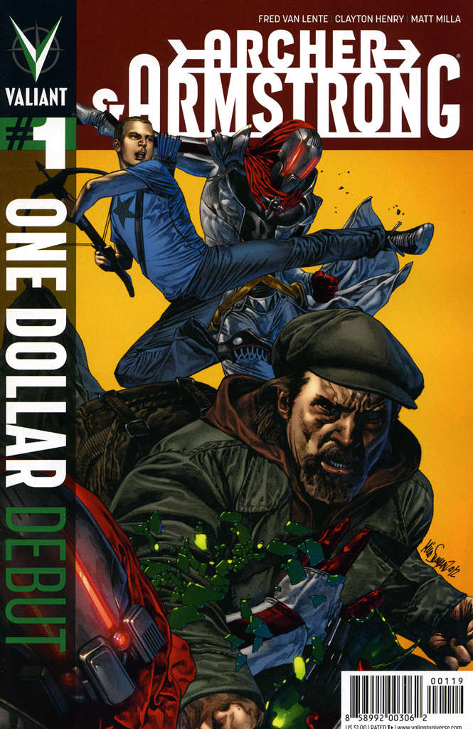 Archer and Armstrong (2nd Series) #1  - 4th printing