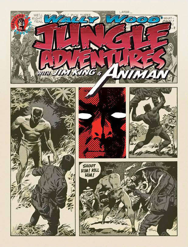 Jungle Adventures with Jim King &amp; Animan (Wally Wood’s…)