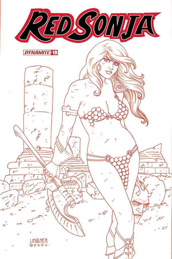Red Sonja (Dynamite, Vol. 5) #19 Variation Q