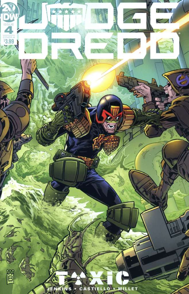Judge Dredd: Toxic #4 Variation A