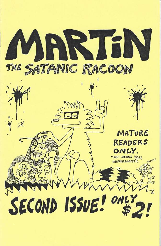 Martin the Satanic Racoon #2