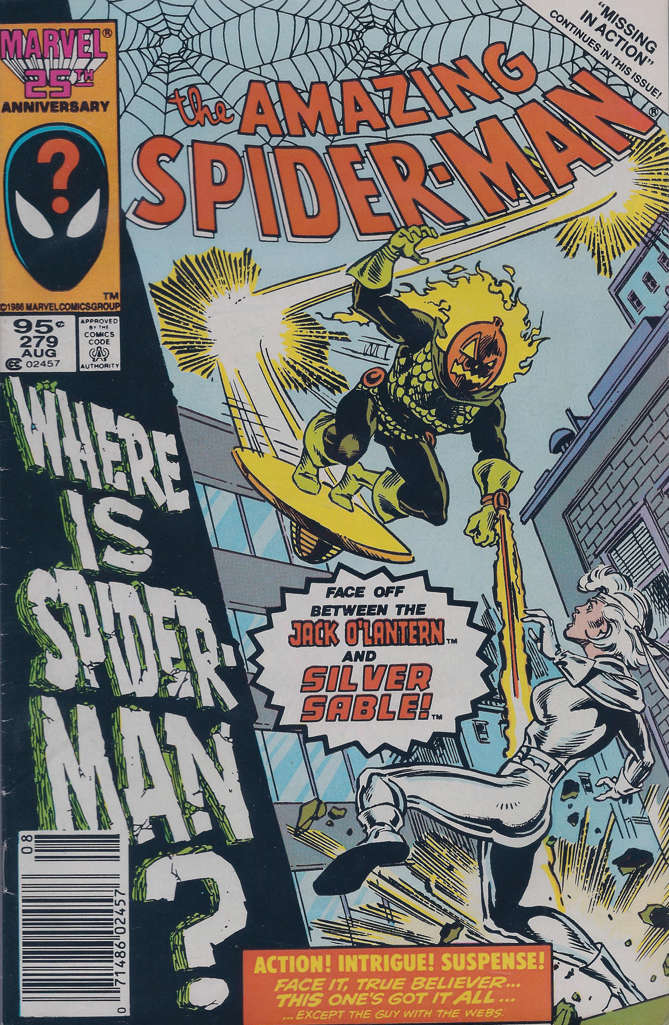 The Amazing Spider-Man #279 Newsstand Edition