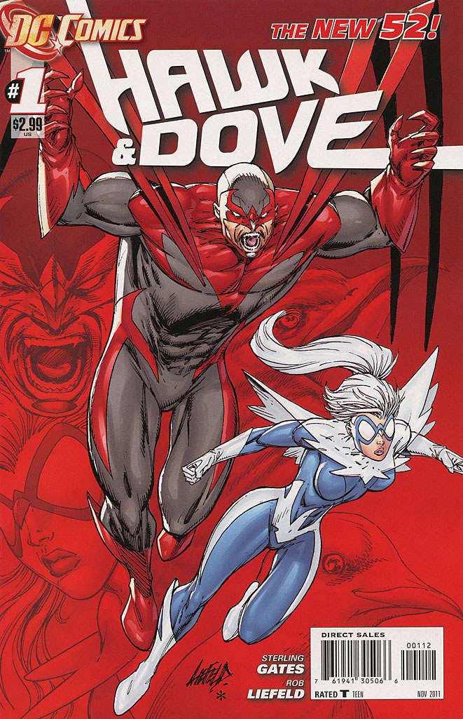 Hawk & Dove (5th Series) #1  - 2nd printing