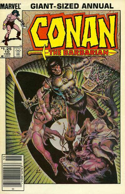 Conan the Barbarian Annual #10 Newsstand Edition