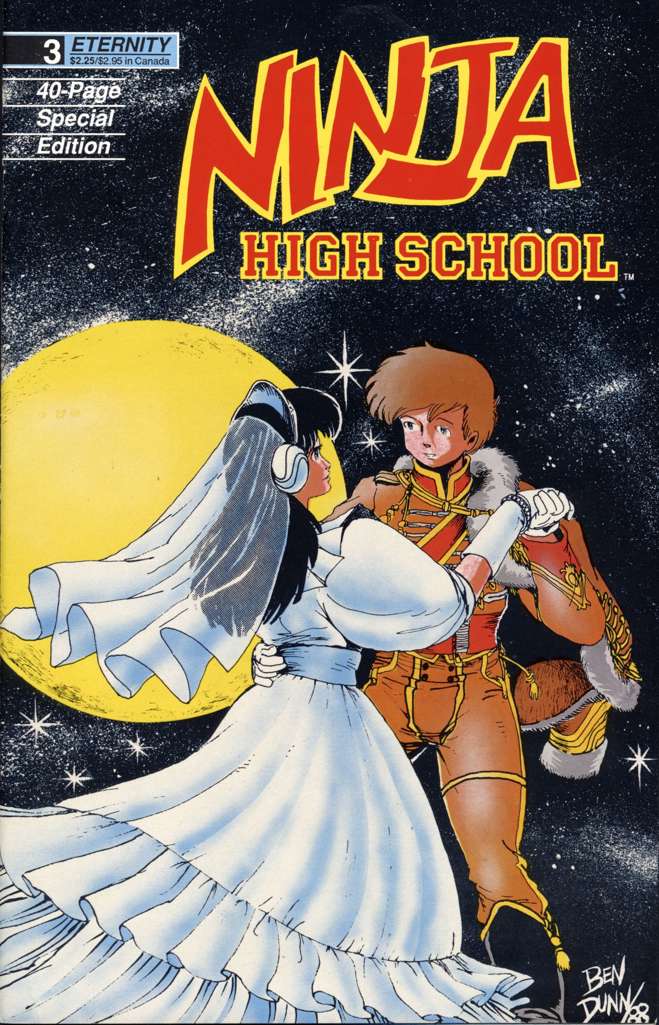 Ninja High School #3  - 2nd printing