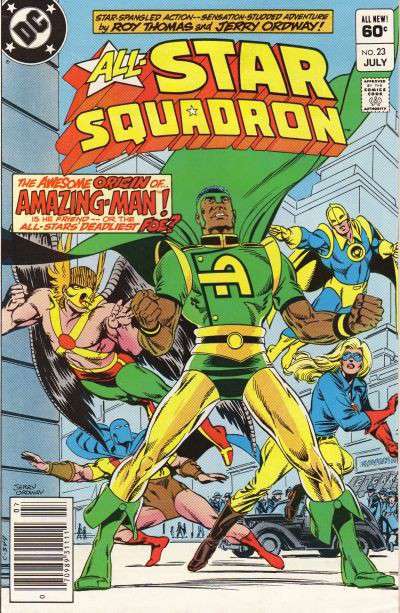All-Star Squadron #23 Newsstand Edition