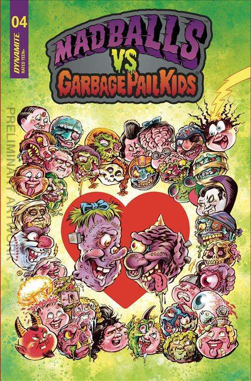 Madballs vs Garbage Pail Kids #4 Variation B