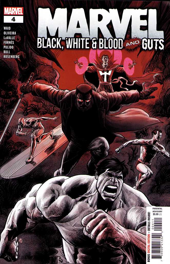 Marvel: Black, White & Blood and Guts #4