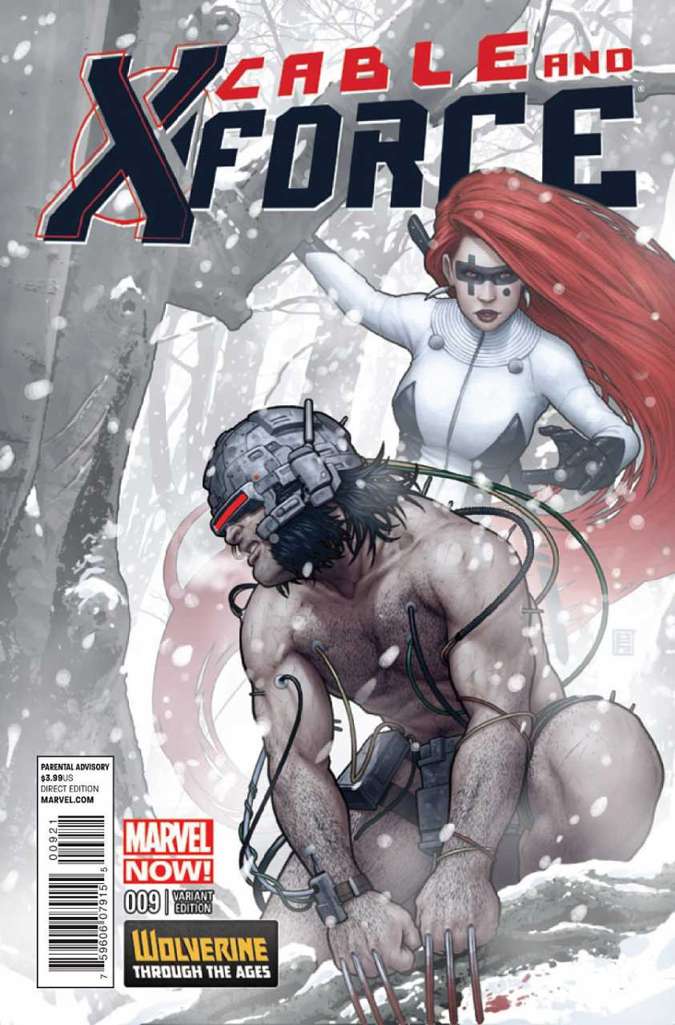 Cable and X-Force #9 Variation A