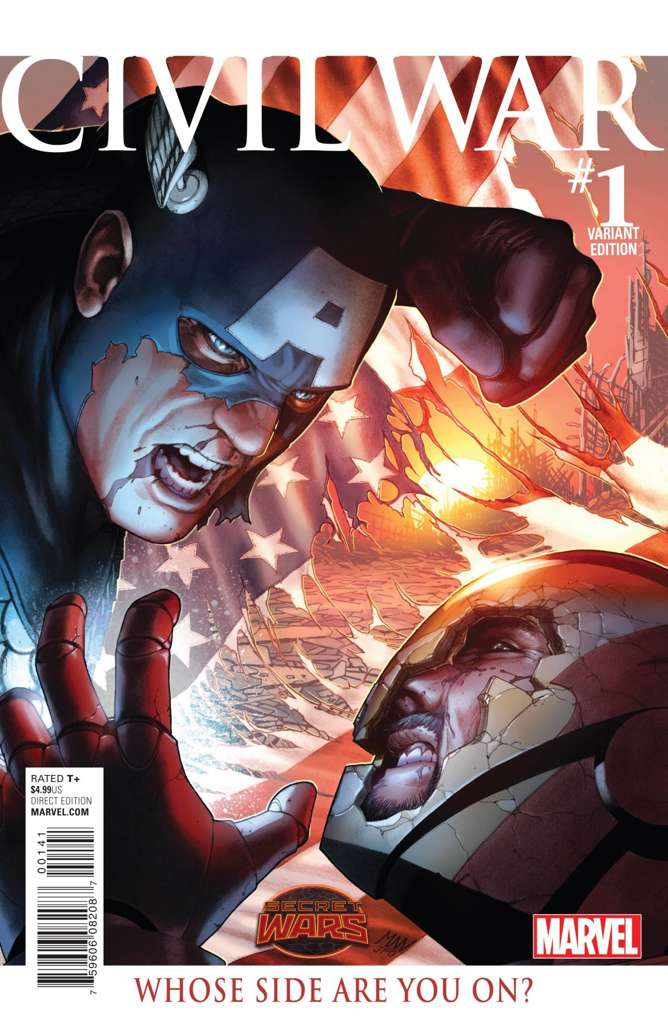 Civil War (2nd Series) #1 Variation F
