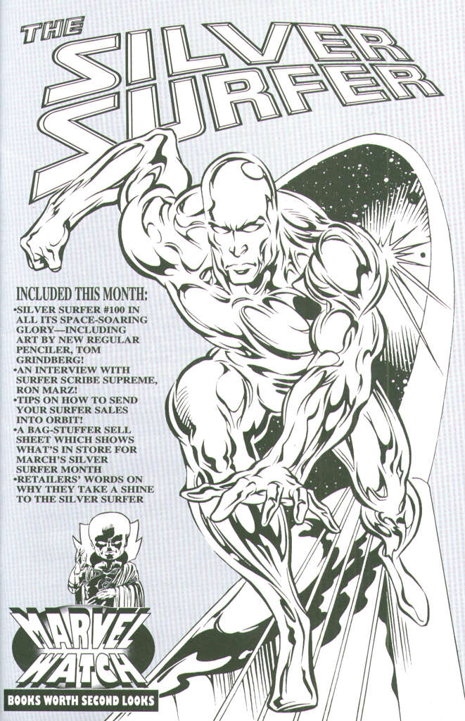 The Silver Surfer (Vol. 3) #100  - 2nd printing