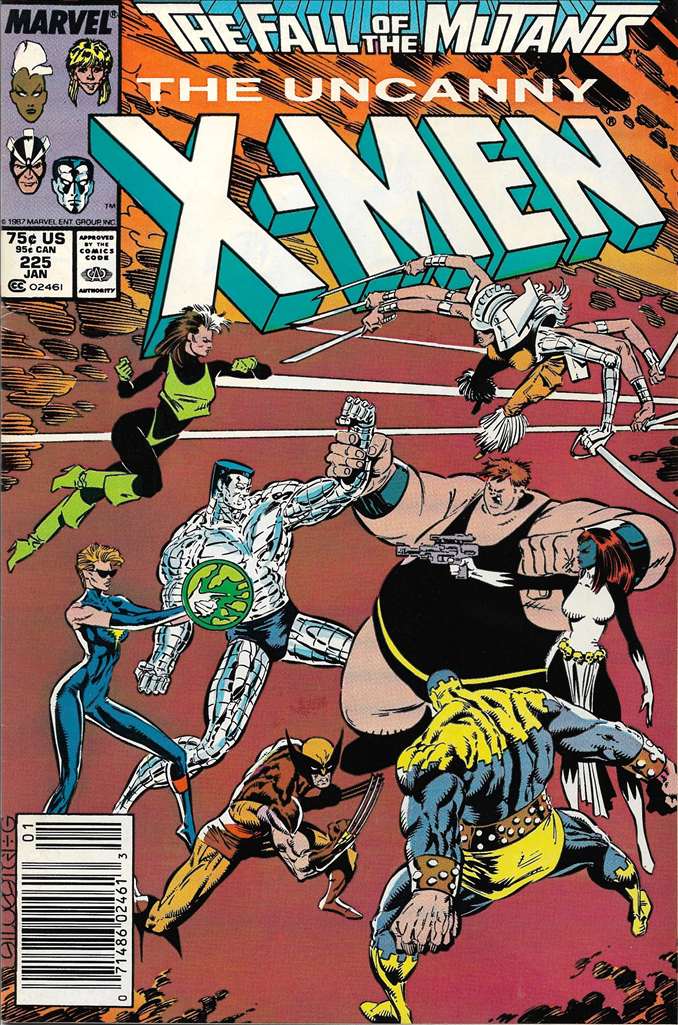 The Uncanny X-Men #225 Newsstand Edition