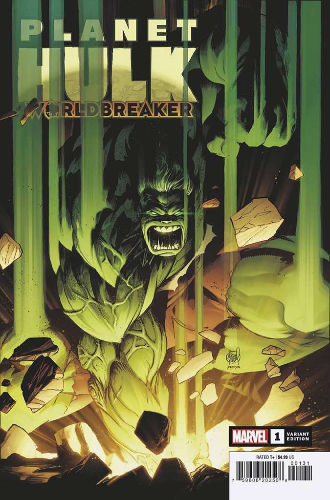 Planet Hulk: Worldbreaker #1 Variation B