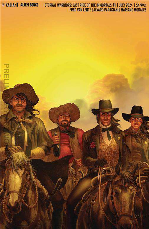 Eternal Warriors: Last Ride of the Immortals #1 Variation C