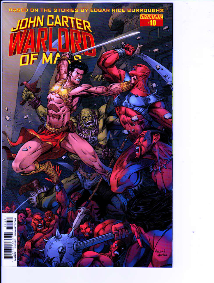 John Carter, Warlord of Mars (2nd Series) #10 Variation B