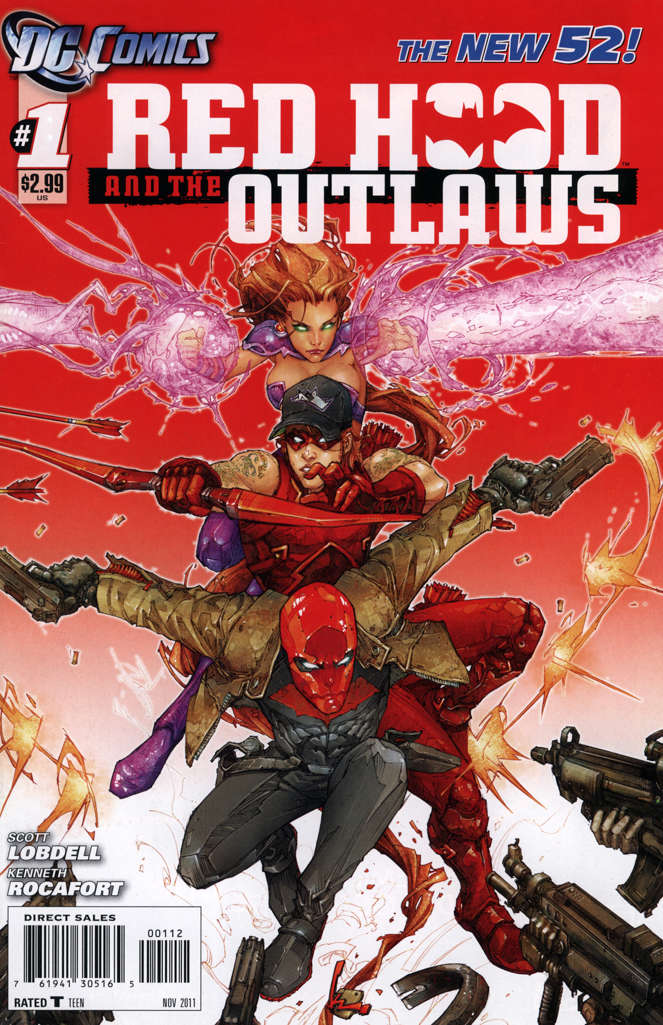 Red Hood and the Outlaws #1  - 2nd printing