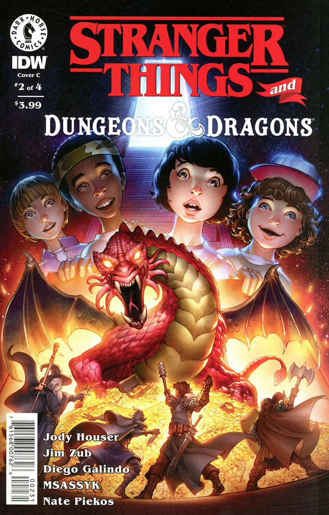 Stranger Things/D&D Crossover #2 Variation B